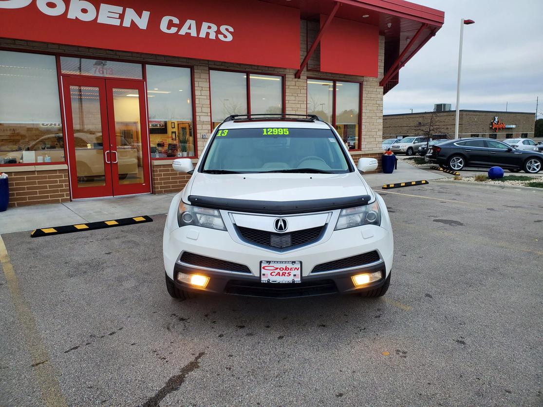 Used 2013 Acura MDX Advance and Entertainment Package with VIN 2HNYD2H87DH001798 for sale in Middleton, WI