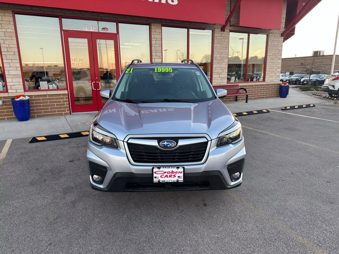 Used 2021 Subaru Forester Premium with VIN JF2SKAJC1MH434423 for sale in Middleton, WI