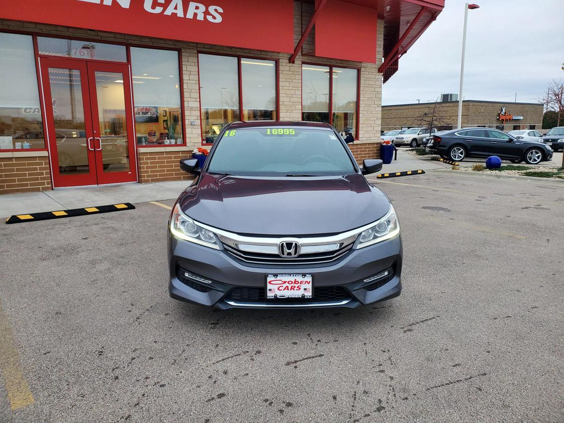 Used 2016 Honda Accord Sport with VIN 1HGCR2F57GA111538 for sale in Middleton, WI