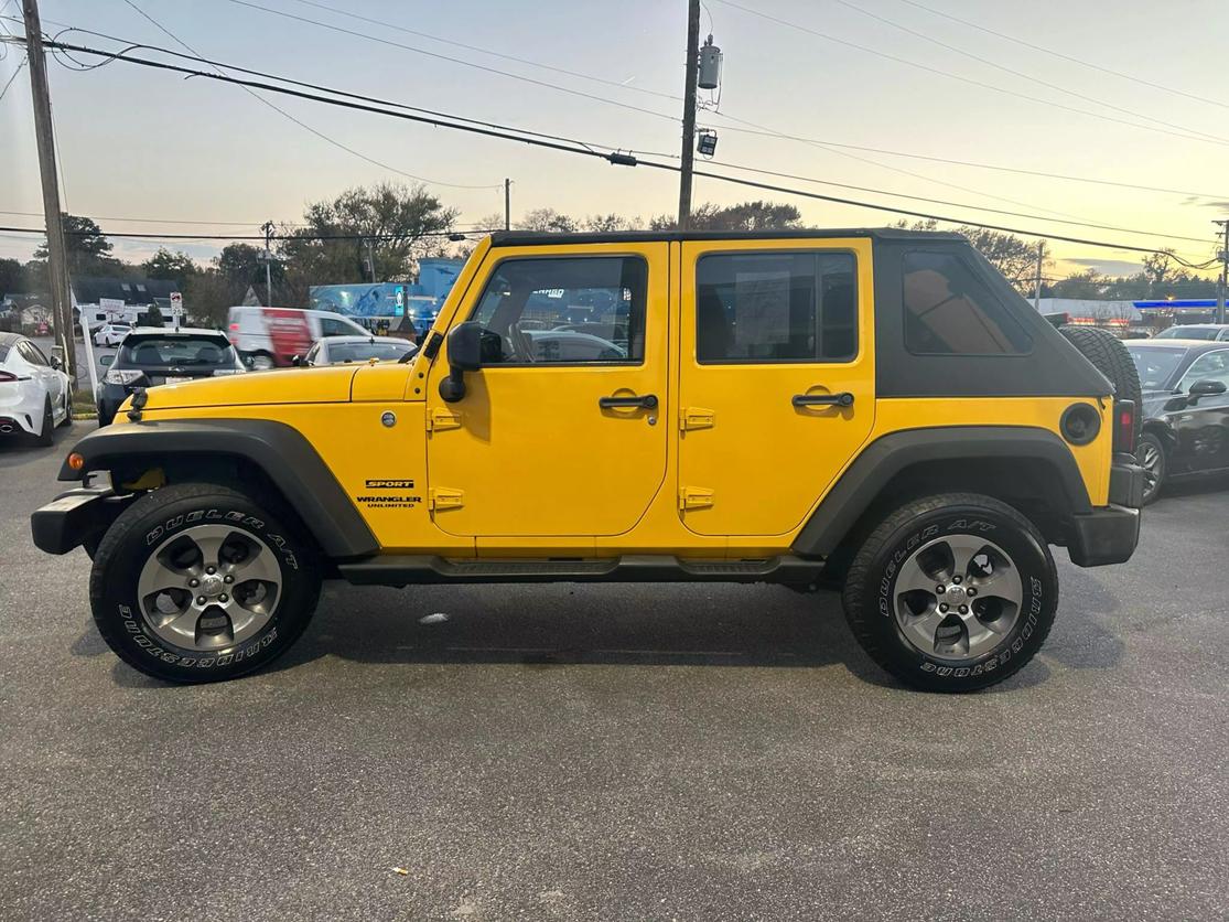 2015 Jeep Wrangler Unlimited Sport photo 6