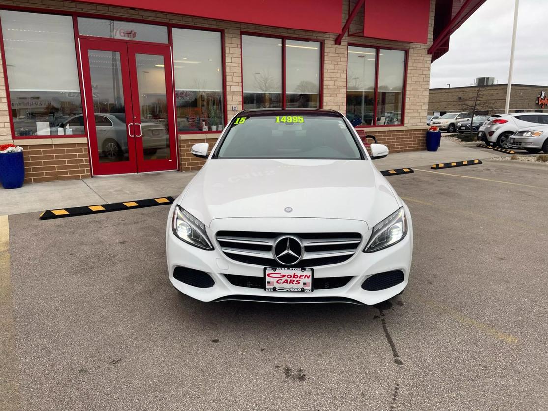 Used 2015 Mercedes-Benz C-Class C300 with VIN 55SWF4KB3FU016037 for sale in Middleton, WI