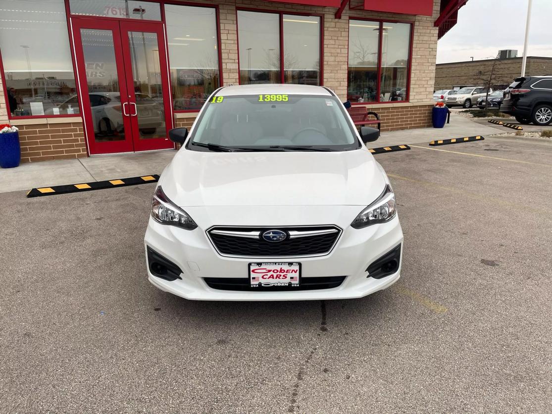 Used 2019 Subaru Impreza Base with VIN 4S3GTAA68K1709755 for sale in Middleton, WI