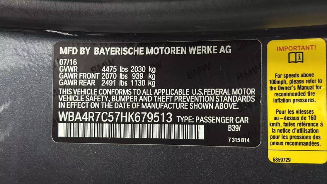 2017 BMW 4 Series 430i photo 50