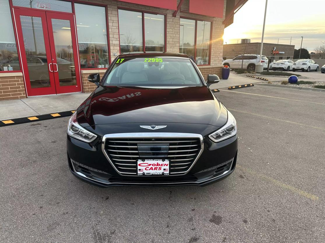 Used 2017 GENESIS G90 Ultimate with VIN KMHG54JHXHU024446 for sale in Middleton, WI