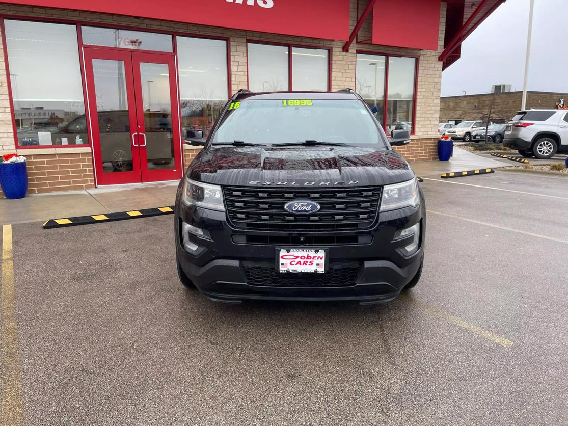 Used 2016 Ford Explorer Sport with VIN 1FM5K8GT7GGC70273 for sale in Middleton, WI