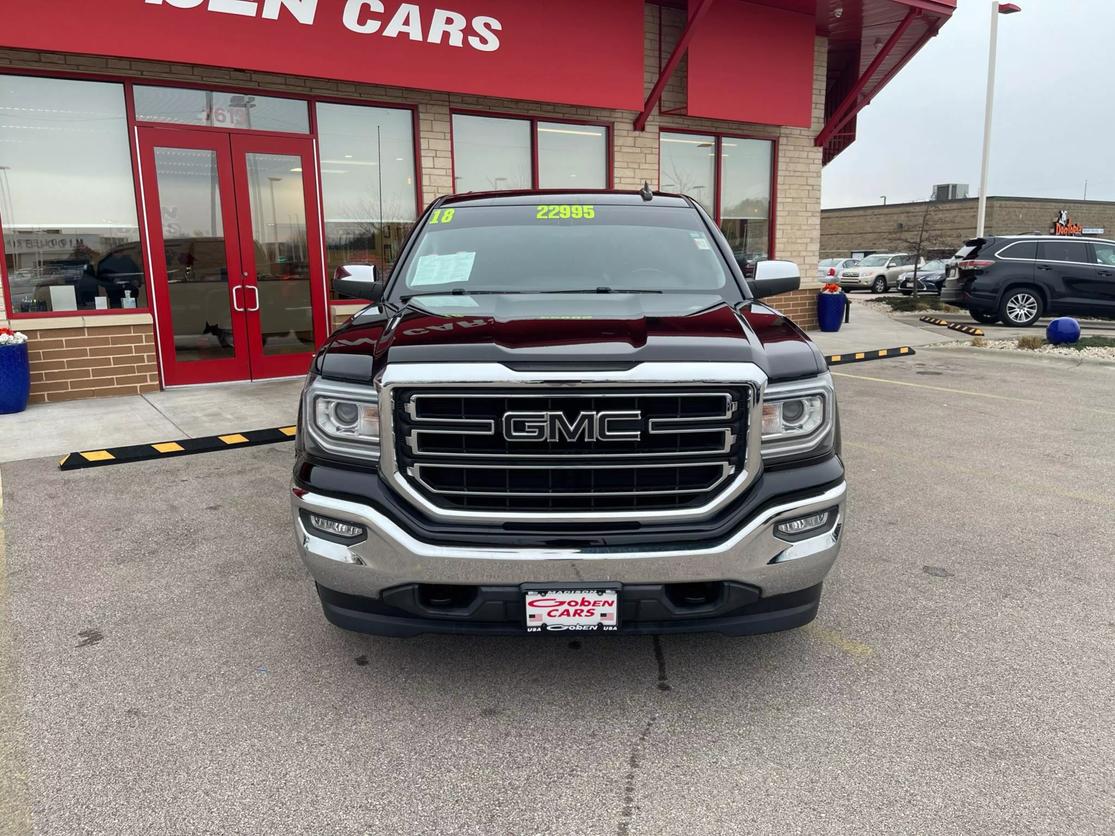 Used 2018 GMC Sierra 1500 SLE with VIN 3GTU2MEC7JG368694 for sale in Middleton, WI