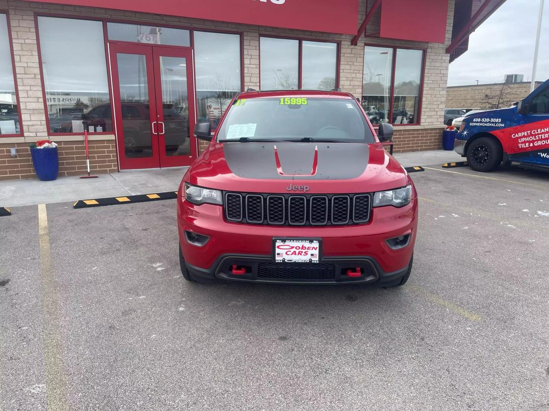 Used 2017 Jeep Grand Cherokee Trailhawk with VIN 1C4RJFLG7HC914935 for sale in Middleton, WI