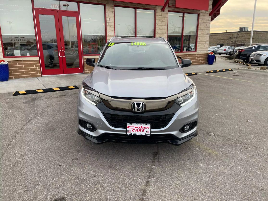 Used 2019 Honda HR-V Sport with VIN 3CZRU5H17KG701018 for sale in Middleton, WI