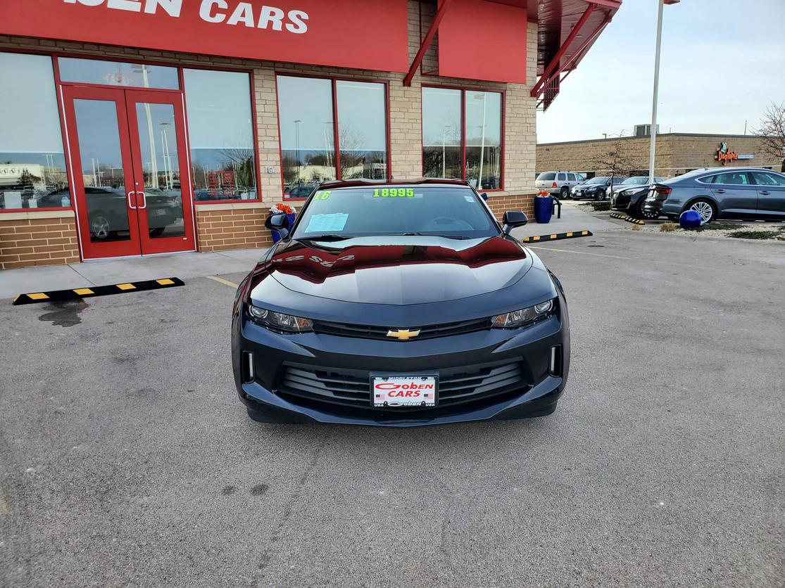 Used 2016 Chevrolet Camaro 1LT with VIN 1G1FA1RS1G0134763 for sale in Middleton, WI