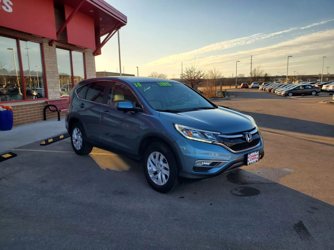 Used 2016 Honda CR-V EX with VIN 2HKRM4H55GH702220 for sale in Middleton, WI