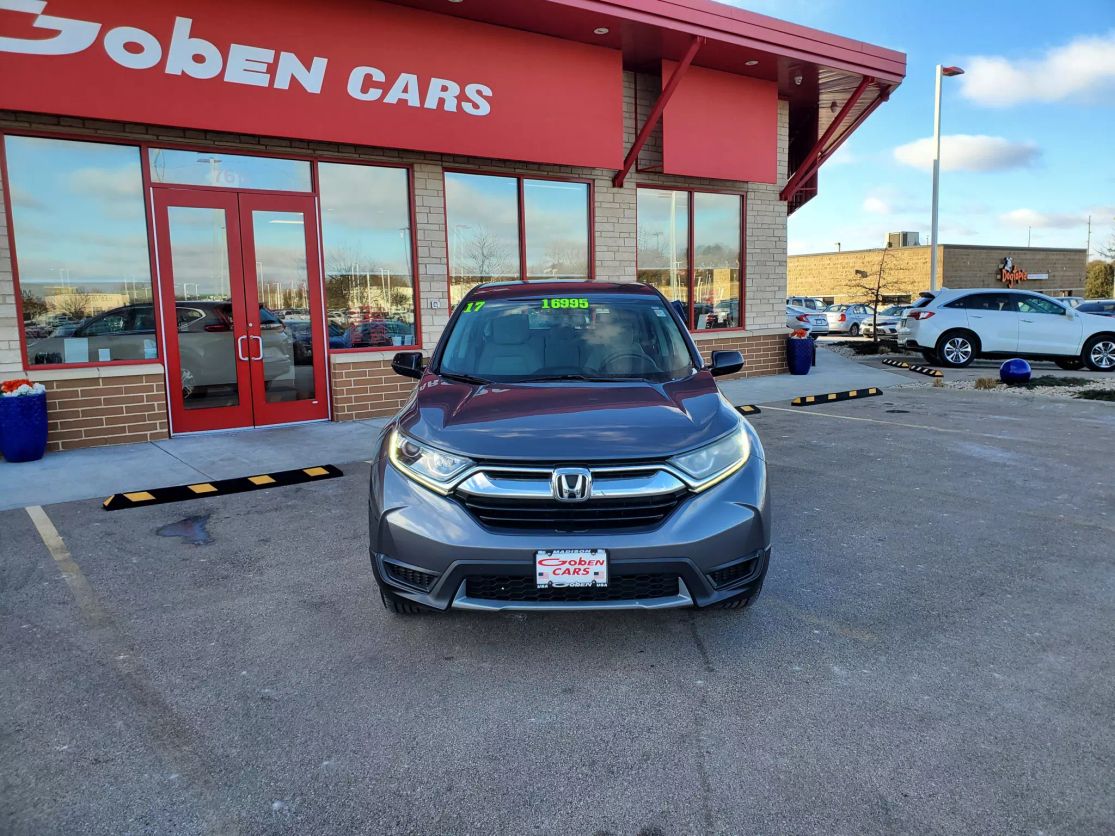 Used 2017 Honda CR-V LX with VIN 2HKRW6H30HH212709 for sale in Middleton, WI