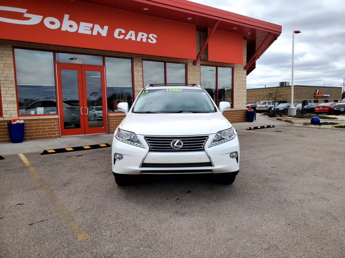 Used 2014 Lexus RX 350 with VIN 2T2BK1BA8EC249184 for sale in Middleton, WI