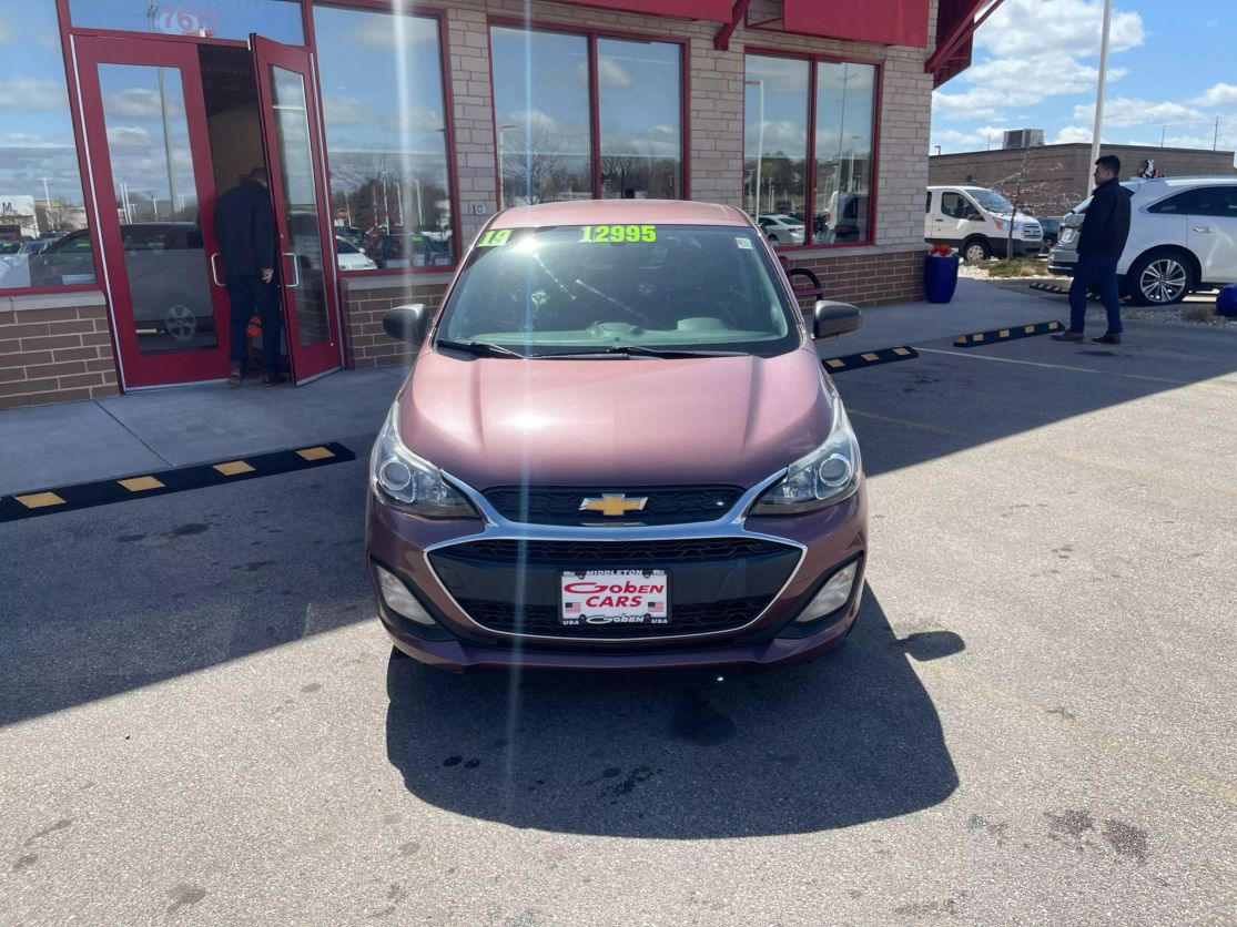 Used 2019 Chevrolet Spark LS with VIN KL8CB6SA6KC735995 for sale in Middleton, WI