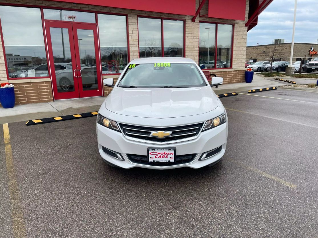 Used 2016 Chevrolet Impala 2LT with VIN 2G1115S38G9199216 for sale in Middleton, WI