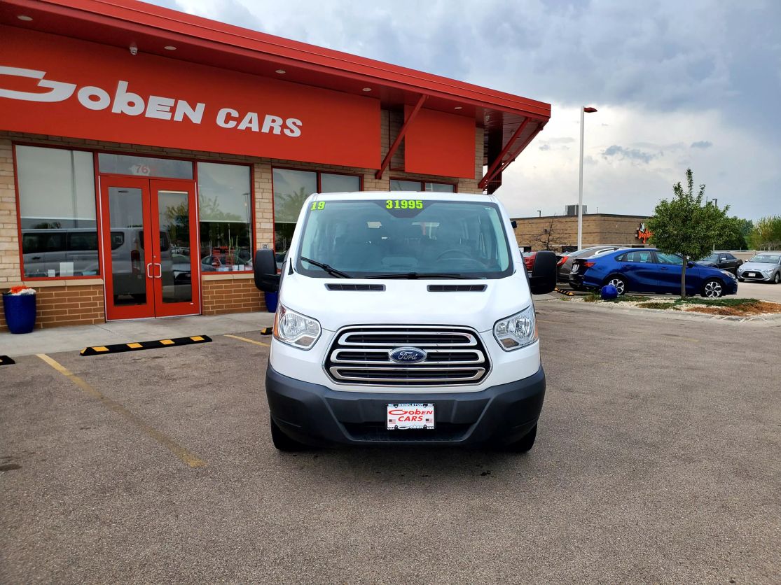 Used 2019 Ford Transit Passenger Van XLT with VIN 1FBZX2ZM2KKA75248 for sale in Middleton, WI