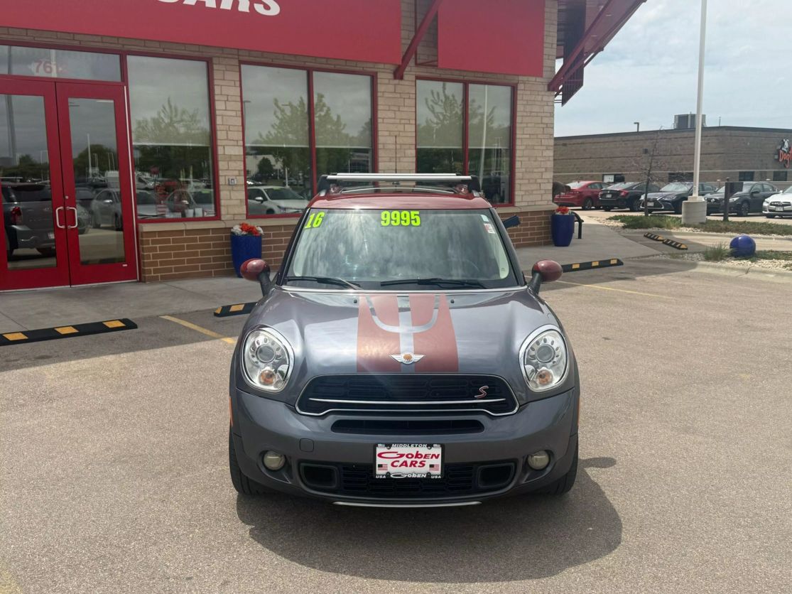Used 2016 MINI Countryman Countryman S with VIN WMWZC3C51GWT09603 for sale in Middleton, WI