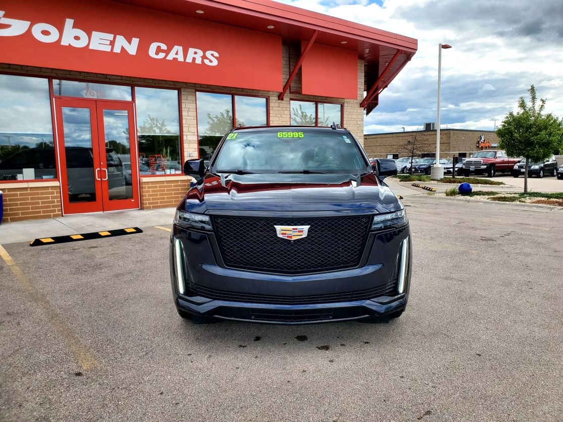 Used 2021 Cadillac Escalade Sport with VIN 1GYS4FKL8MR391501 for sale in Middleton, WI