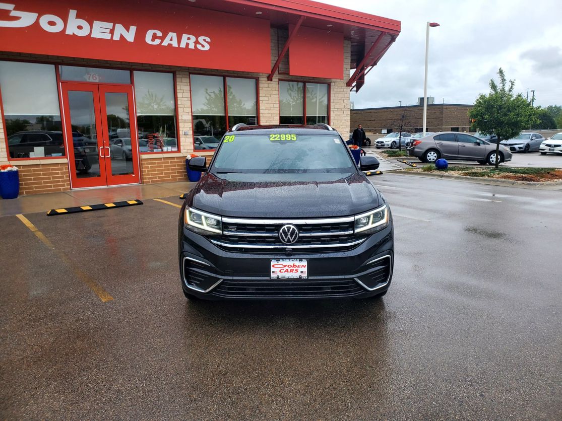 Used 2020 Volkswagen Atlas Cross Sport SEL Premium R-Line with VIN 1V2TE2CA8LC232832 for sale in Middleton, WI