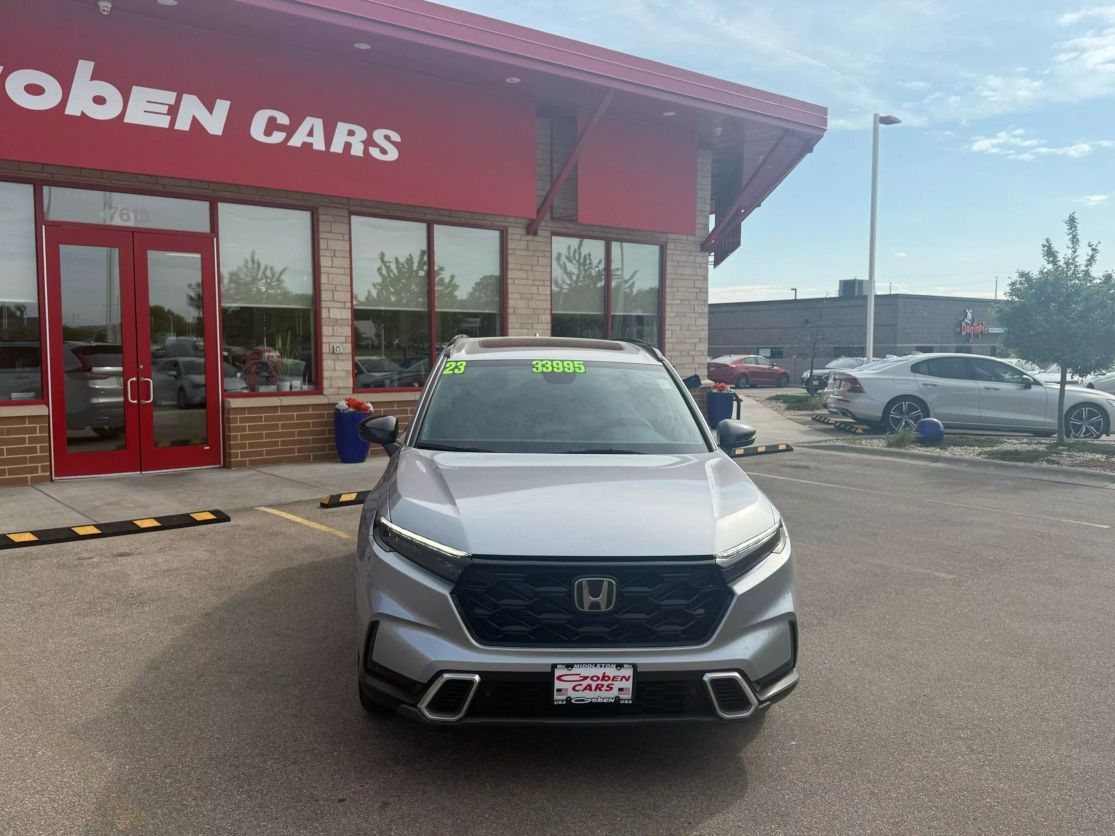 Used 2023 Honda CR-V Sport Touring with VIN 2HKRS6H94PH807318 for sale in Middleton, WI