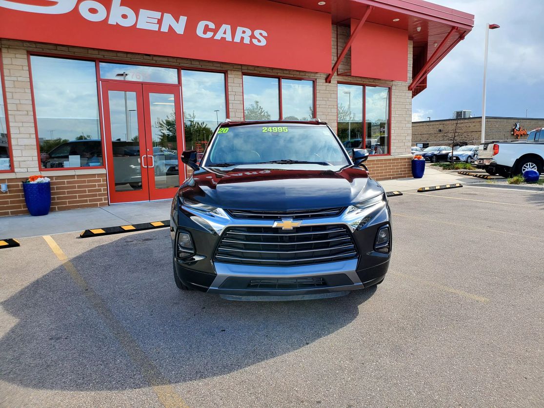 Used 2020 Chevrolet Blazer Premier with VIN 3GNKBLRS5LS605869 for sale in Middleton, WI