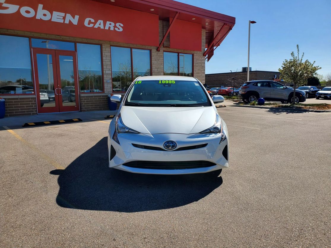 Used 2018 Toyota Prius Four with VIN JTDKARFU4J3547969 for sale in Middleton, WI