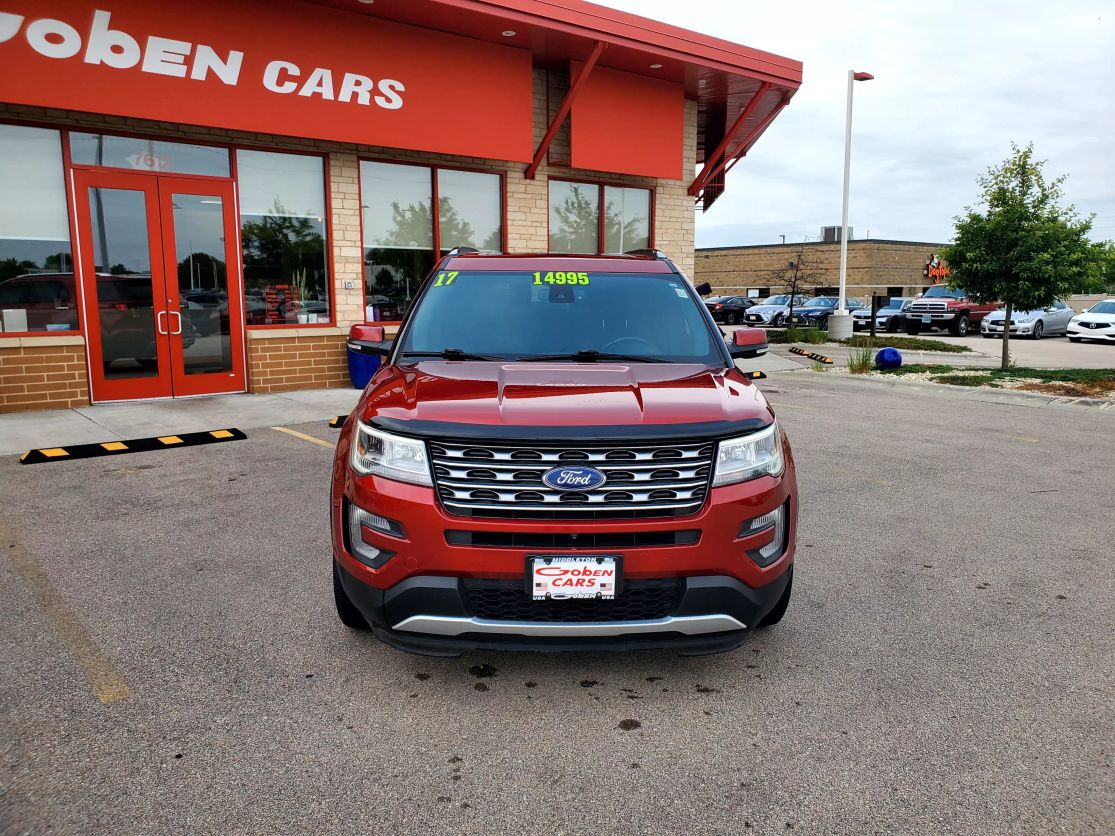 Used 2017 Ford Explorer Limited with VIN 1FM5K8F8XHGD80779 for sale in Middleton, WI