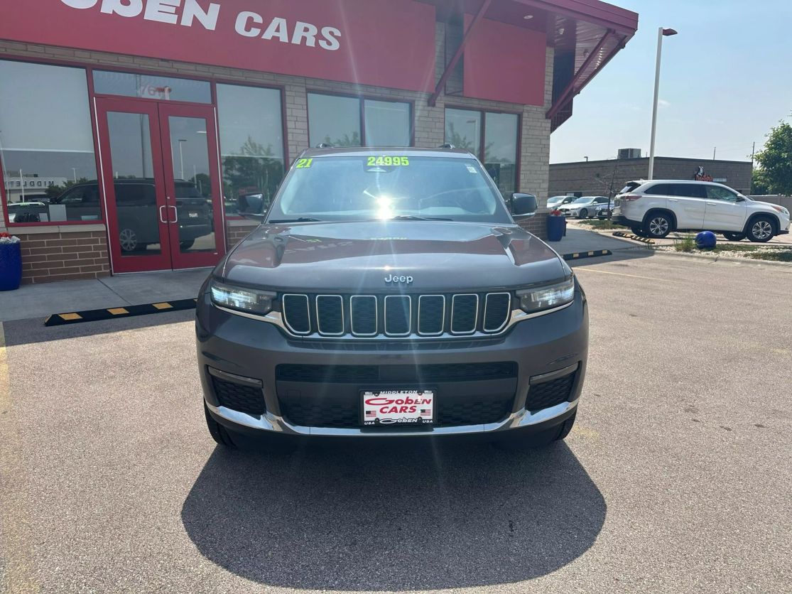 Used 2021 Jeep Grand Cherokee L Limited with VIN 1C4RJKBG0M8139949 for sale in Middleton, WI