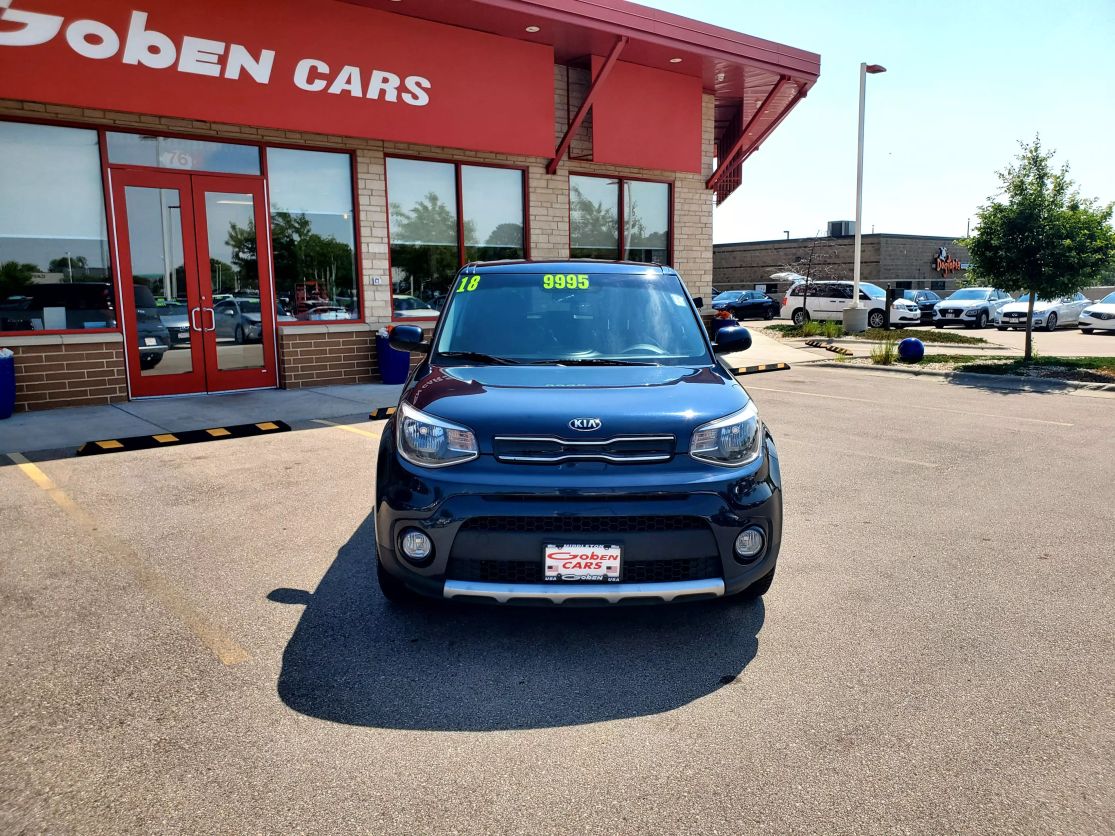 Used 2018 Kia Soul + with VIN KNDJP3A53J7597861 for sale in Middleton, WI