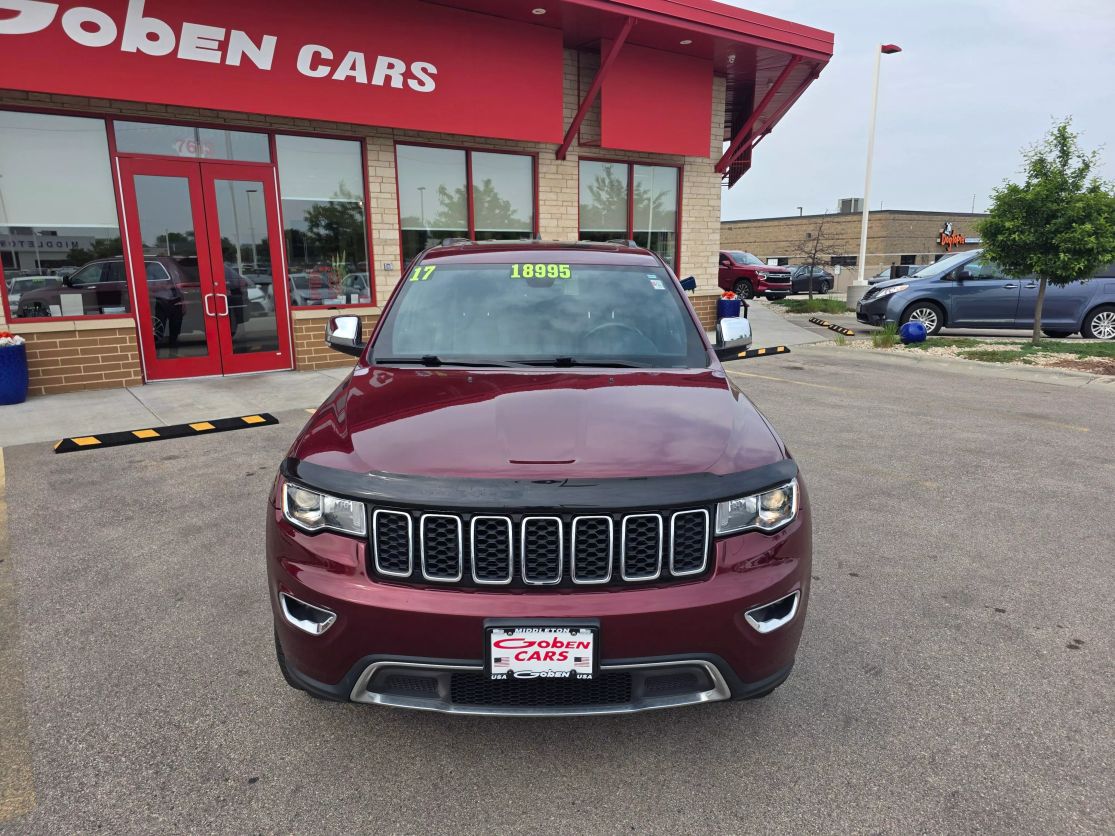 Used 2017 Jeep Grand Cherokee Limited with VIN 1C4RJFBG7HC728183 for sale in Middleton, WI