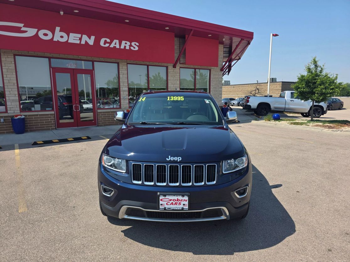 Used 2014 Jeep Grand Cherokee Limited with VIN 1C4RJFBG4EC255029 for sale in Middleton, WI