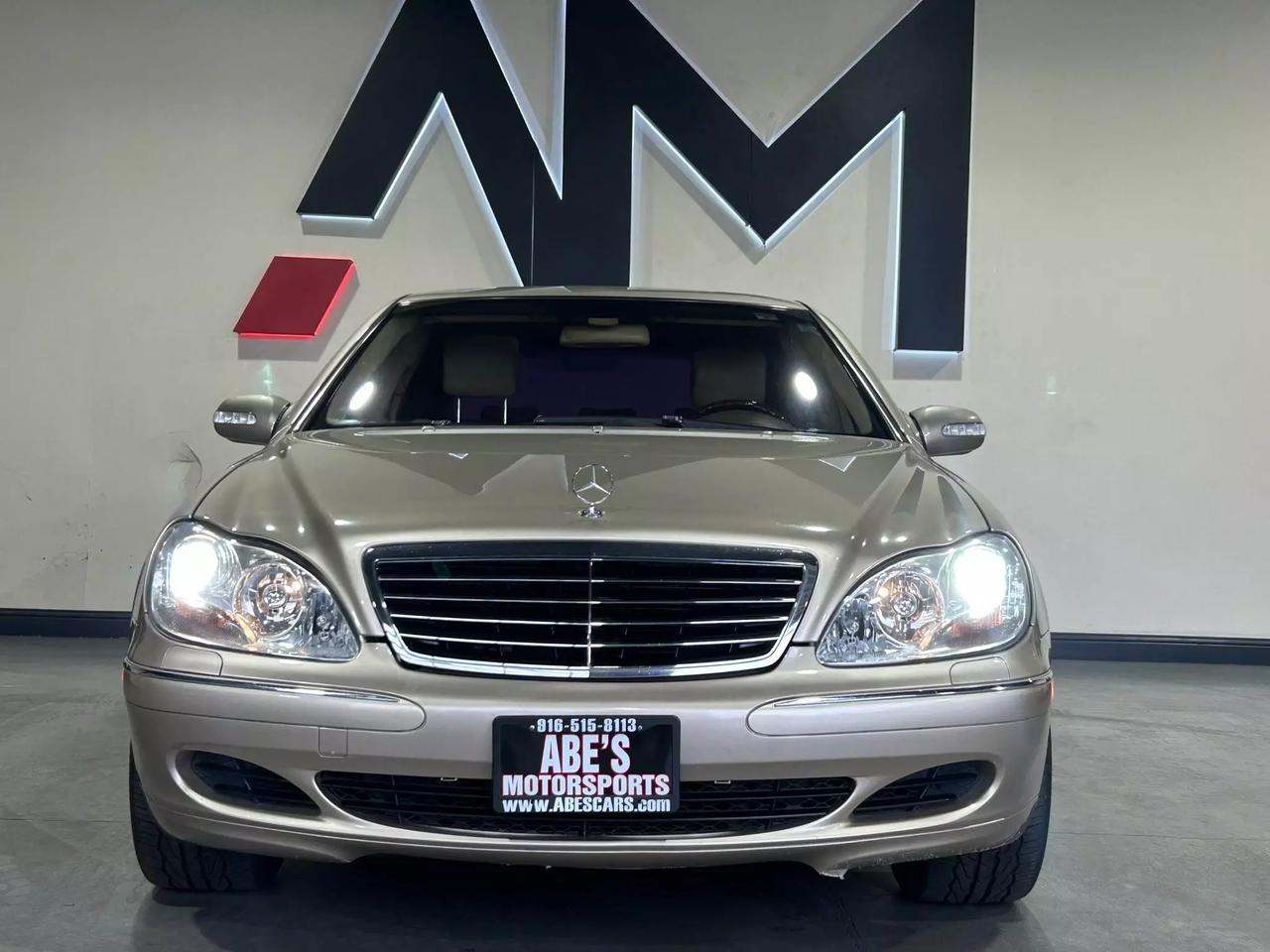 Used 2003 Mercedes-Benz S-Class S500 with VIN WDBNG84J13A349619 for sale in Sacramento, CA