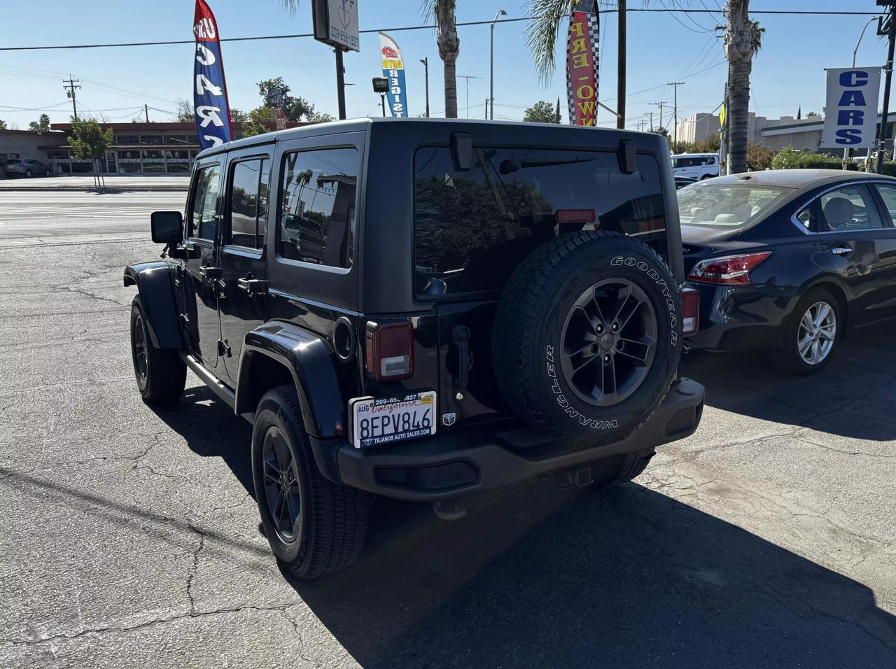 2016 Jeep Wrangler Unlimited 75th Anniversary Edition photo 5