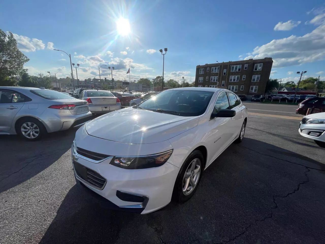 Used 2018 Chevrolet Malibu 1LS with VIN 1G1ZB5ST1JF118880 for sale in Saint Louis, MO