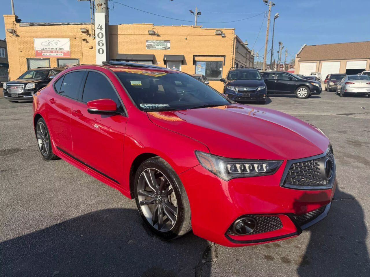 Used 2018 Acura TLX Technology & A-SPEC Packages with VIN 19UUB2F6XJA003102 for sale in Saint Louis, MO
