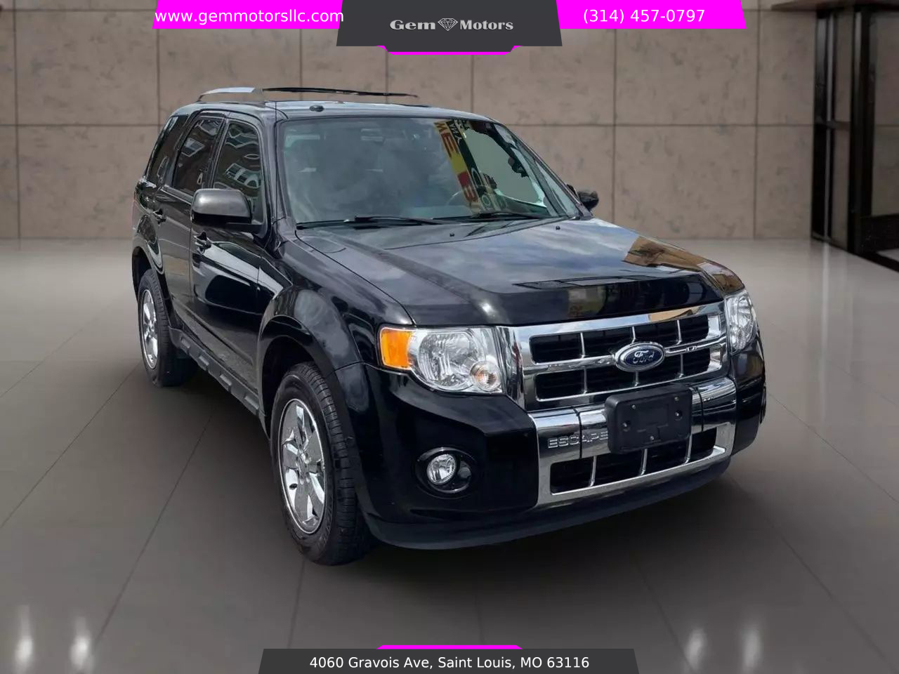 Used 2012 Ford Escape Limited with VIN 1FMCU0E74CKB52956 for sale in Saint Louis, MO