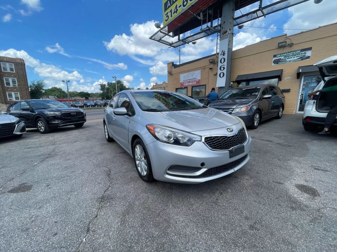 Used 2014 Kia Forte LX with VIN KNAFX4A64E5139412 for sale in Saint Louis, MO