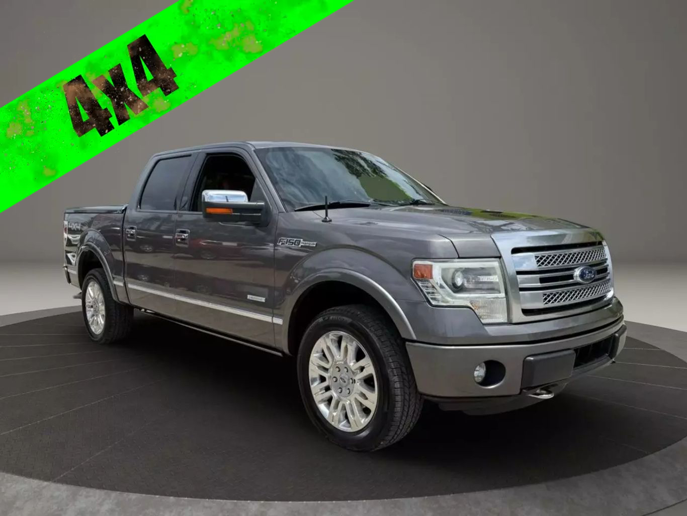 2014 FORD F150 SUPERCREW CAB PICKUP V6, ECOBOOST, 3.5L PLATINUM PICKUP 4D 5 1/2 FT