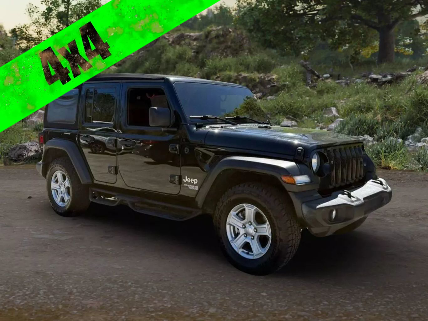 2021 JEEP WRANGLER UNLIMITED SUV V6, VVT, ETORQUE, 3.6 LITER SPORT S SPORT UTILITY 4D