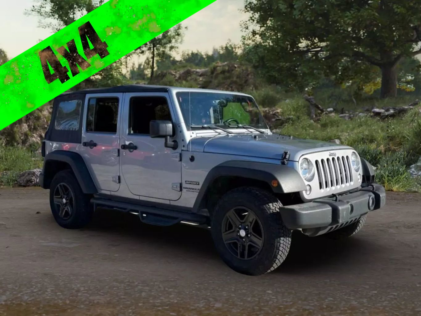2016 JEEP WRANGLER SUV V6, 3.6 LITER UNLIMITED SPORT SUV 4D