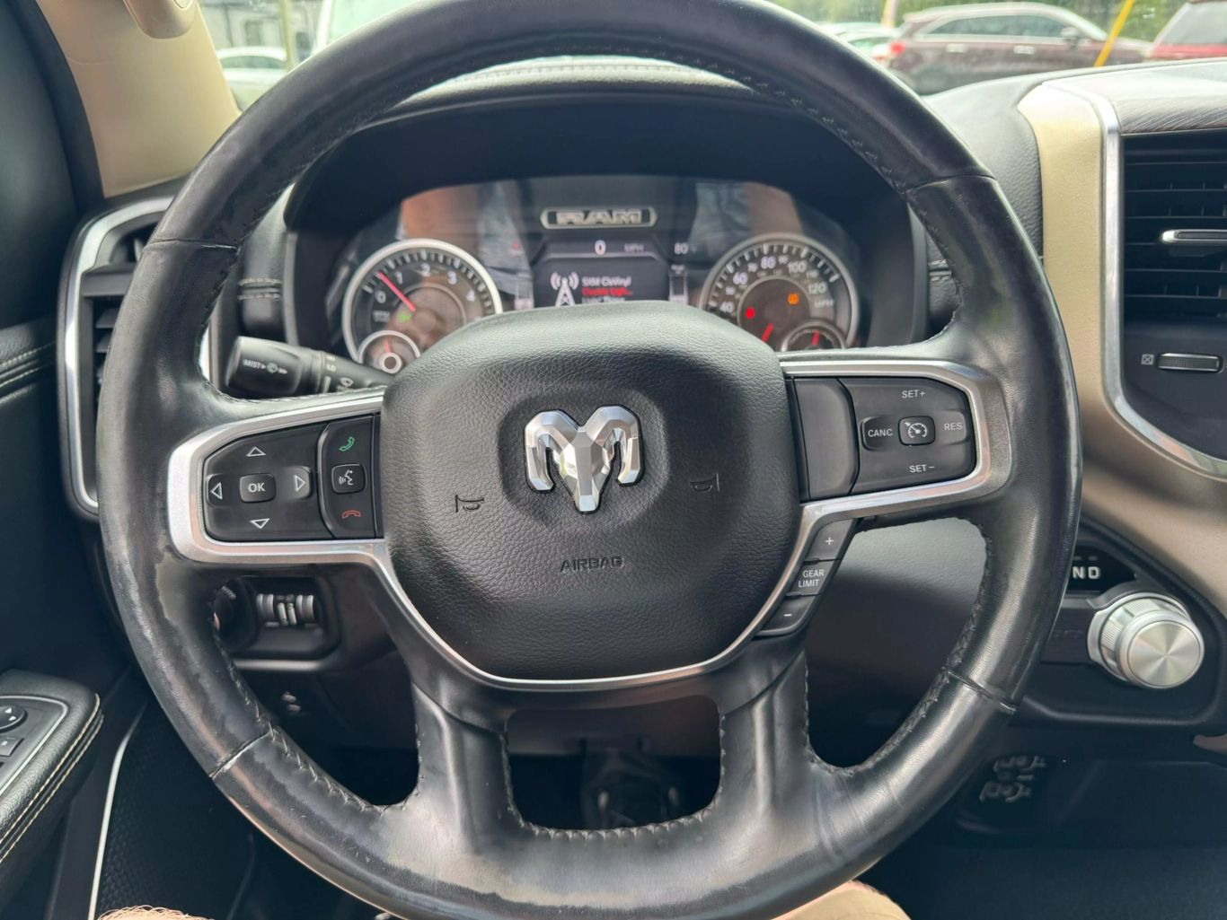 2019 RAM RAM 1500 PICKUP V8 5.7L GASOLINE CREW CAB LARAMIE 5.7L V8