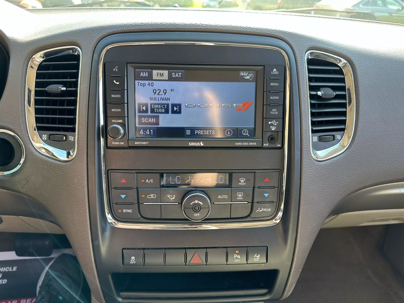 2012 DODGE DURANGO SUV V6, 3.6 LITER SXT SPORT UTILITY 4D