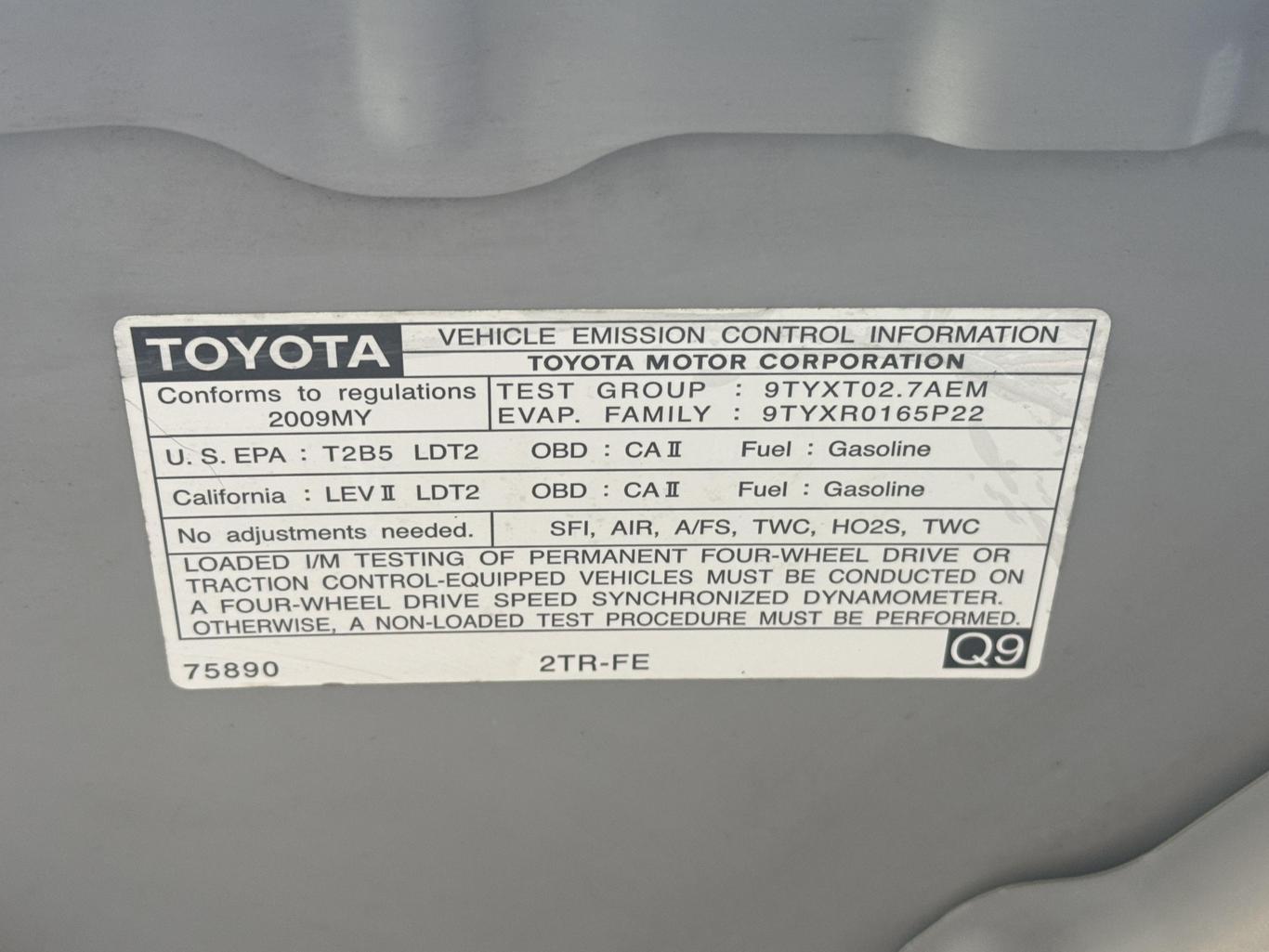 2009 Toyota Tacoma Base photo 32