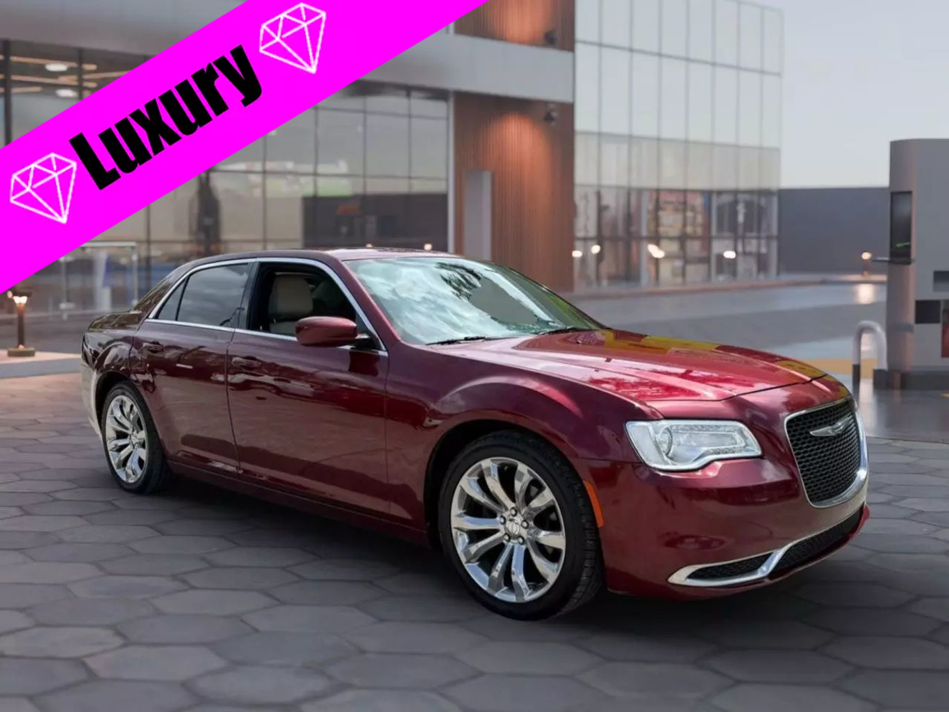 2017 CHRYSLER 300 SEDAN V6, 3.6 LITER 300 LIMITED SEDAN 4D