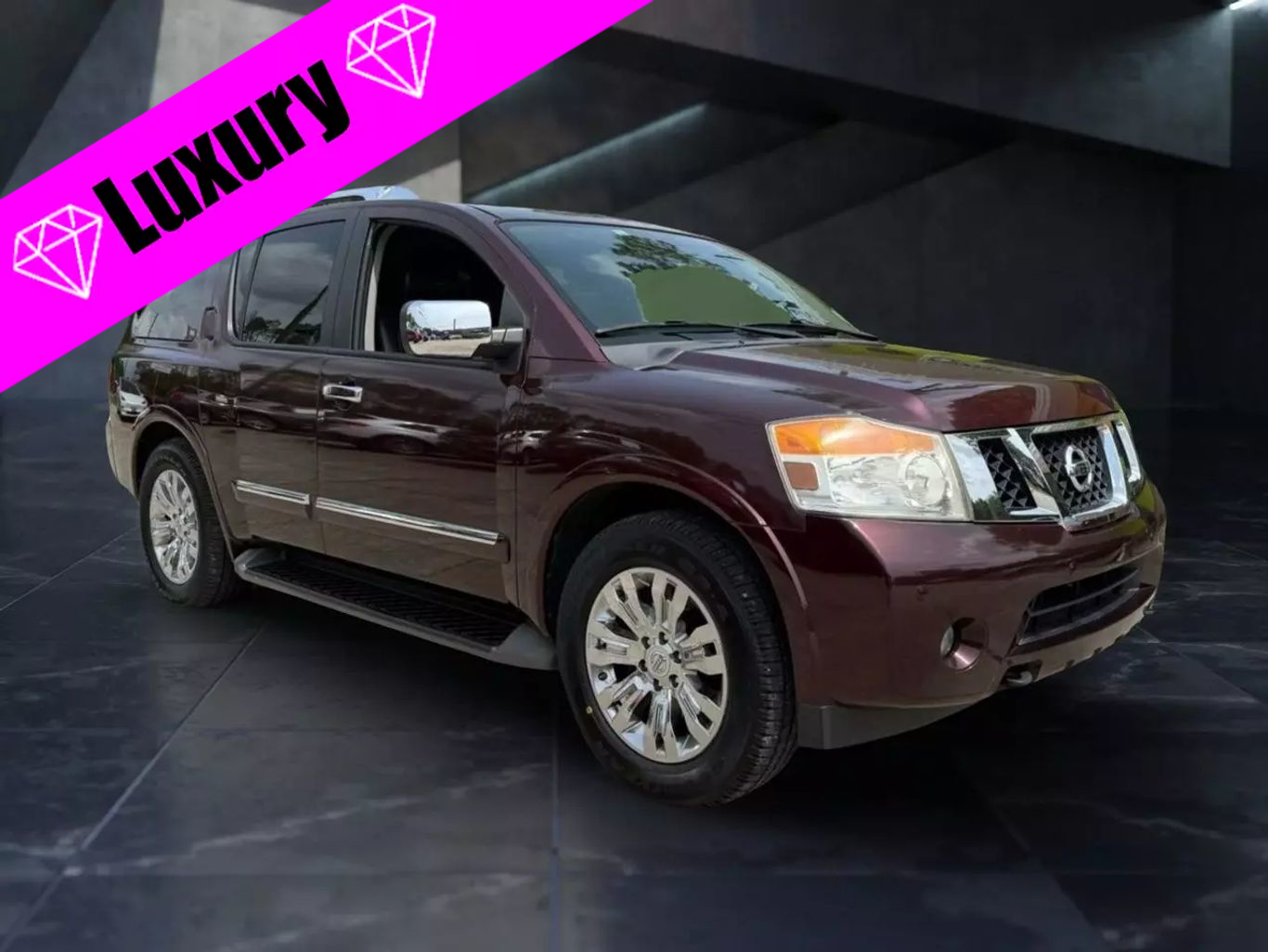 2015 NISSAN ARMADA SUV V8 5.6L GASOLINE UTILITY 4D PLATINUM 5.6L V8