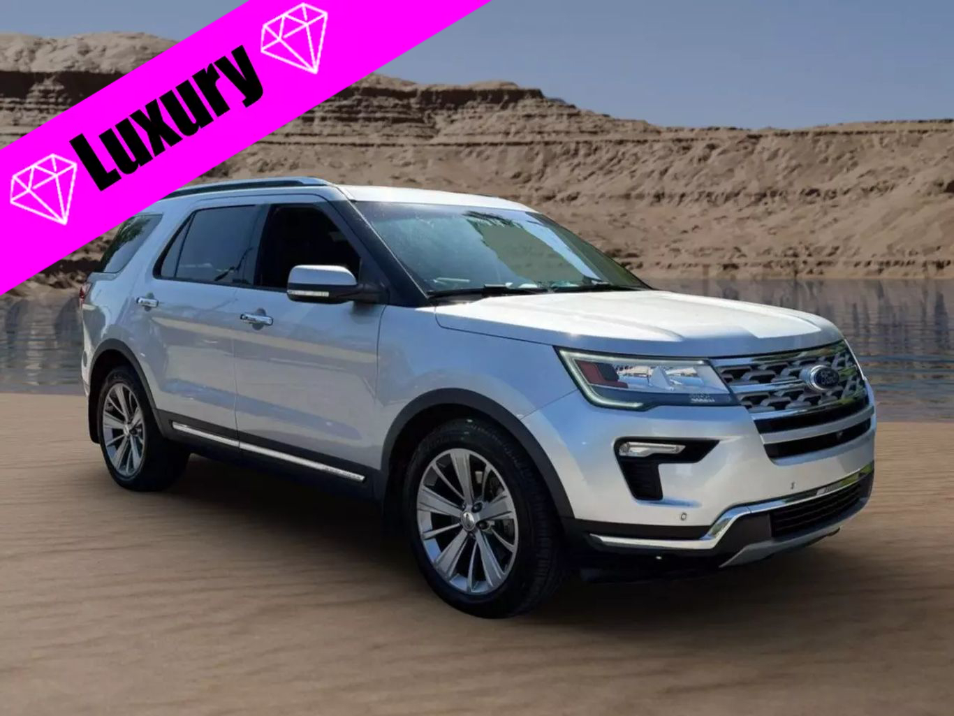 2018 FORD EXPLORER SUV V6, 3.5 LITER LIMITED SPORT UTILITY 4D