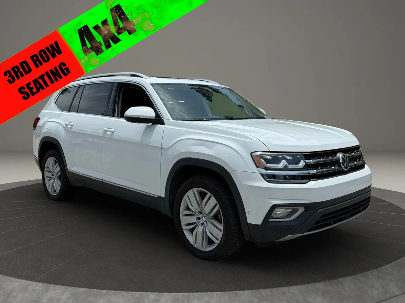 2018 VOLKSWAGEN ATLAS SUV V6, 3.6 LITER SEL PREMIUM 4MOTION SPORT UTILITY 4D