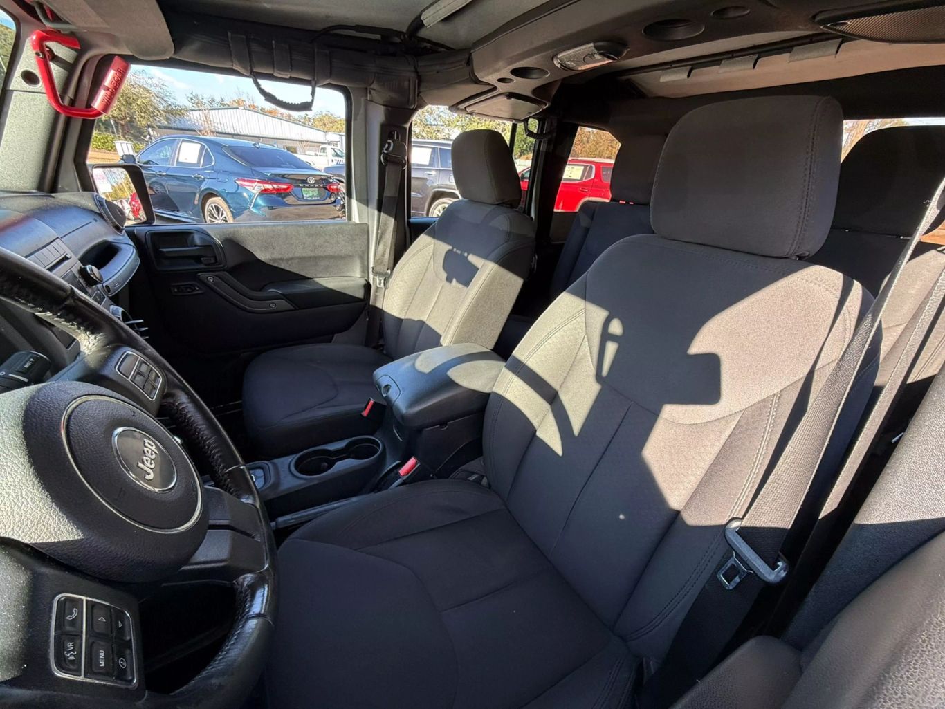 2016 JEEP WRANGLER SUV V6, 3.6 LITER UNLIMITED SPORT SUV 4D