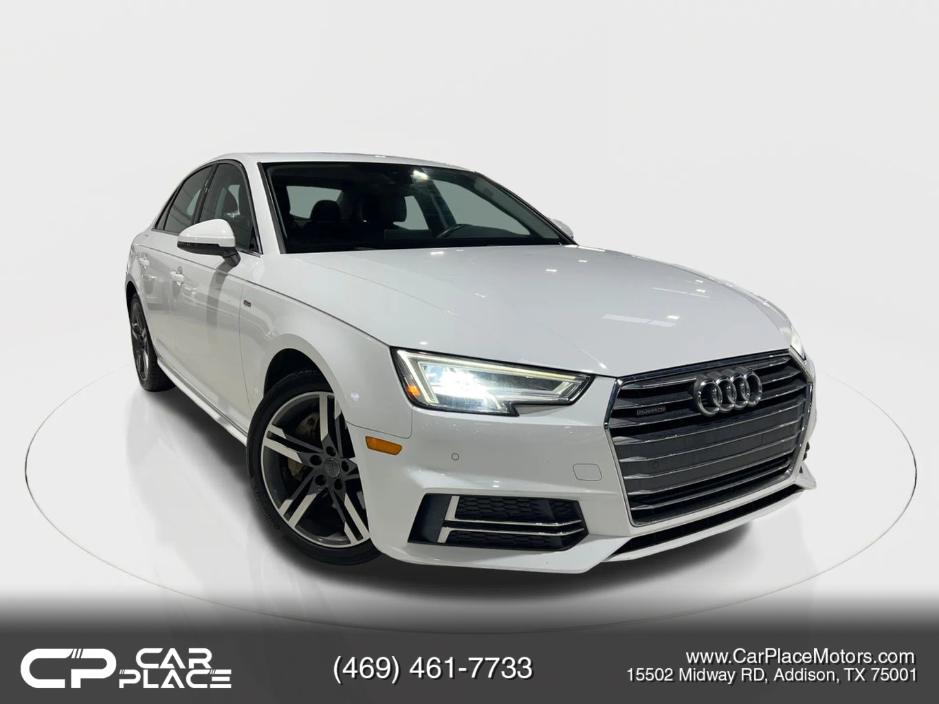 2017 AUDI A4 SEDAN 4-CYL, TURBO, 2.0 LITER PREMIUM PLUS SEDAN 4D