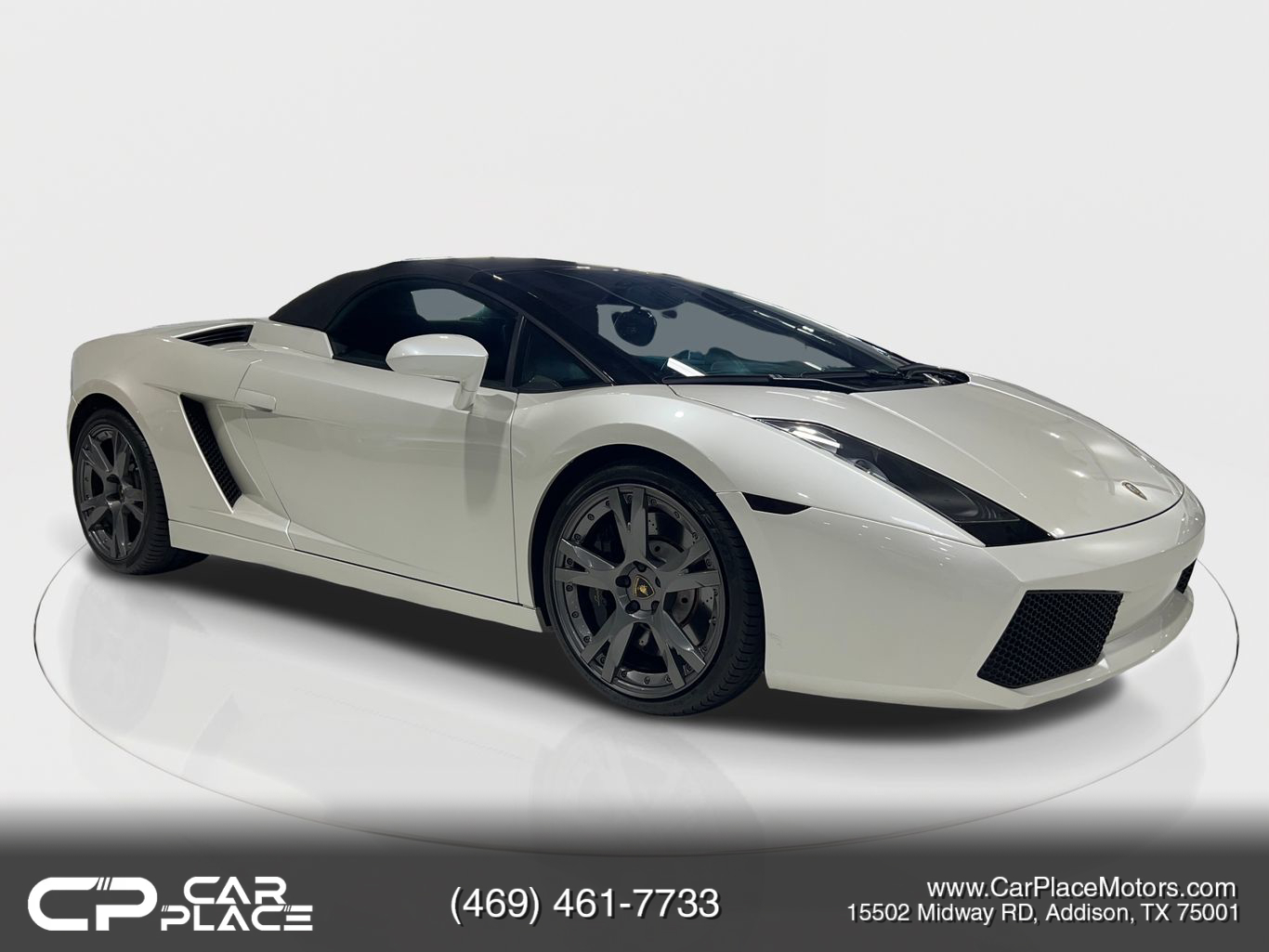 2008 LAMBORGHINI GALLARDO CONVERTIBLE V10, 5.0 LITER SPYDER ROADSTER 2D