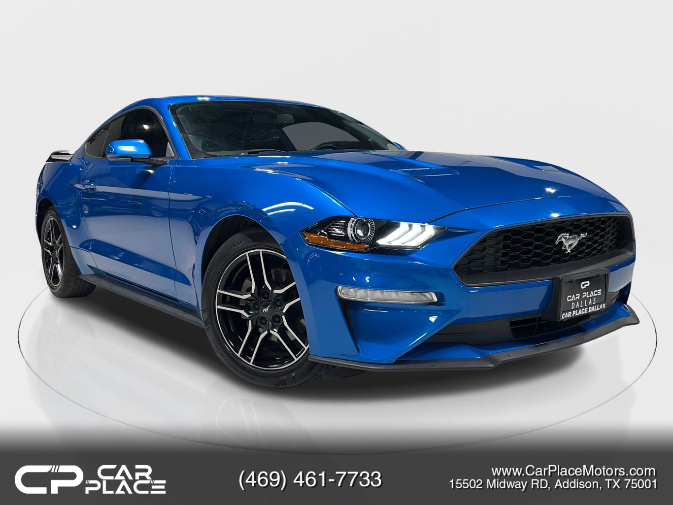 2019 FORD MUSTANG COUPE 4-CYL, TURBO, ECOBOOST, 2.3 LITER ECOBOOST COUPE 2D